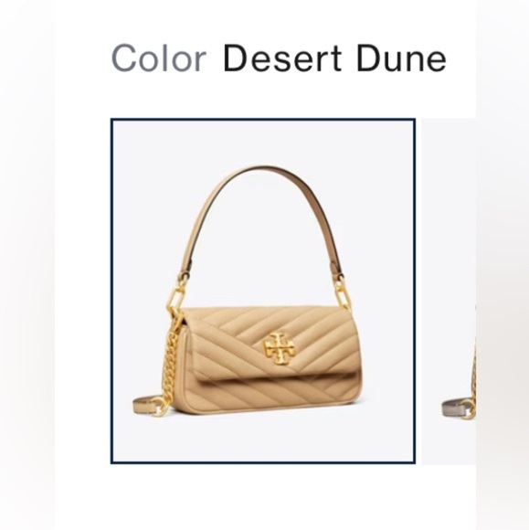 TORY BURCH NWT 💯AUTHENTIC Kira Chevron Flap - Picture 8 of 8